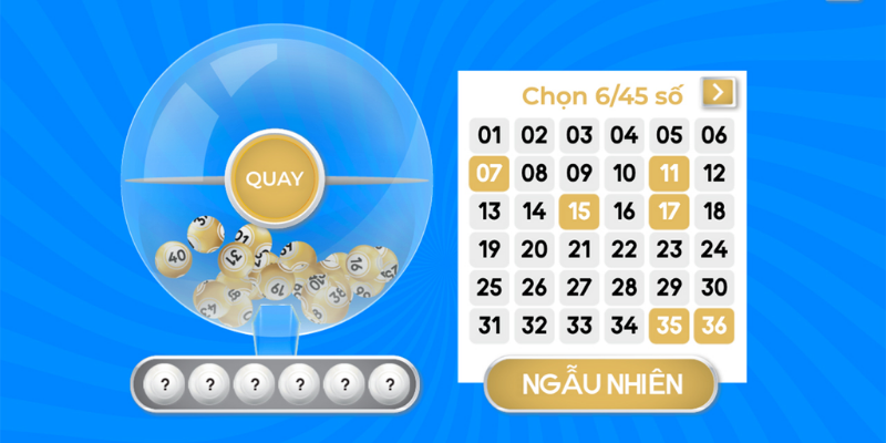 Các phương thức chơi Mega 6/45